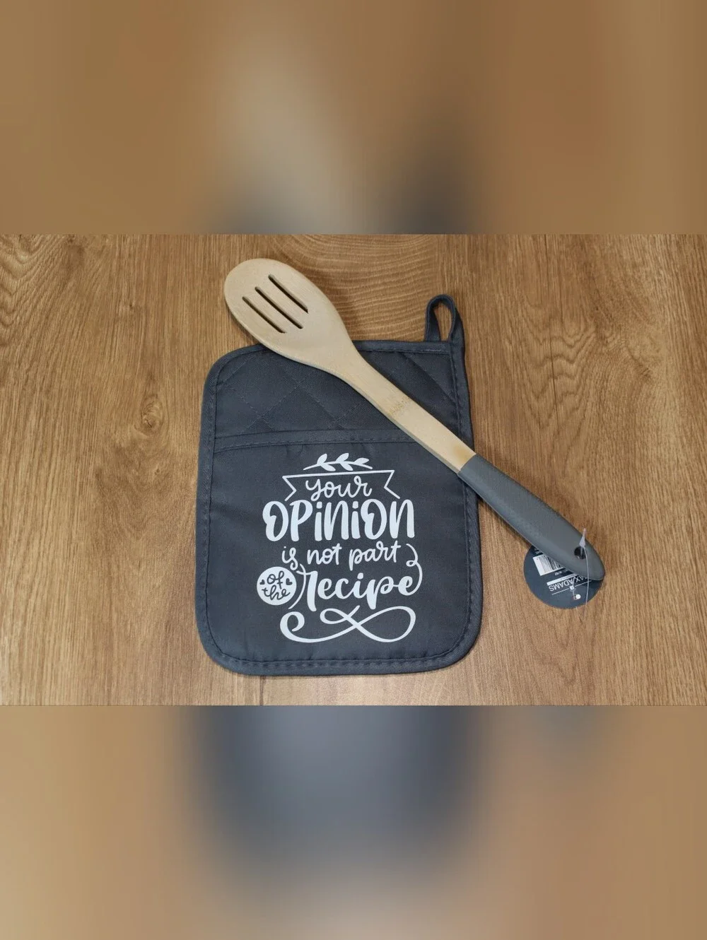 Hand Crafted handmade gray